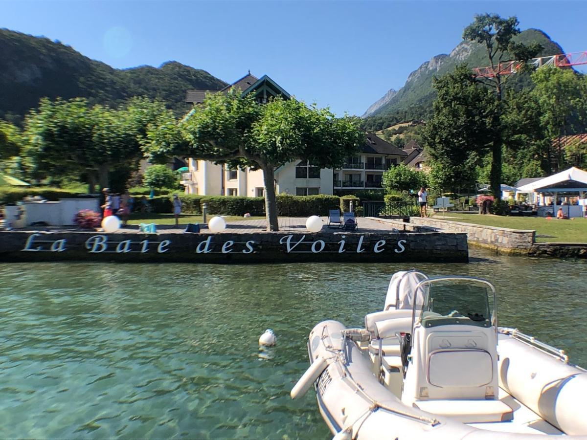 Studio Les Pieds Dans L'Eau Au Bord Du Lac D'Annecy Duingt Buitenkant foto