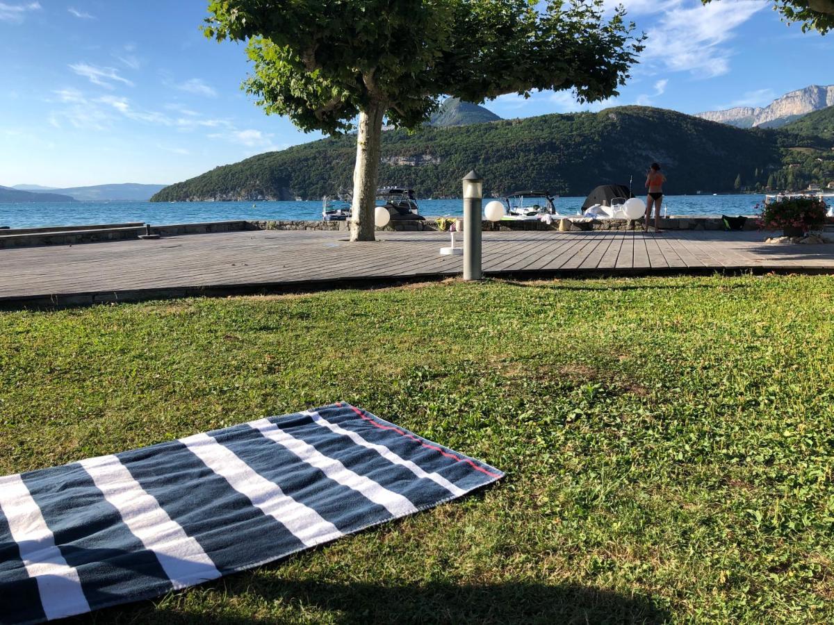 Studio Les Pieds Dans L'Eau Au Bord Du Lac D'Annecy Duingt Buitenkant foto