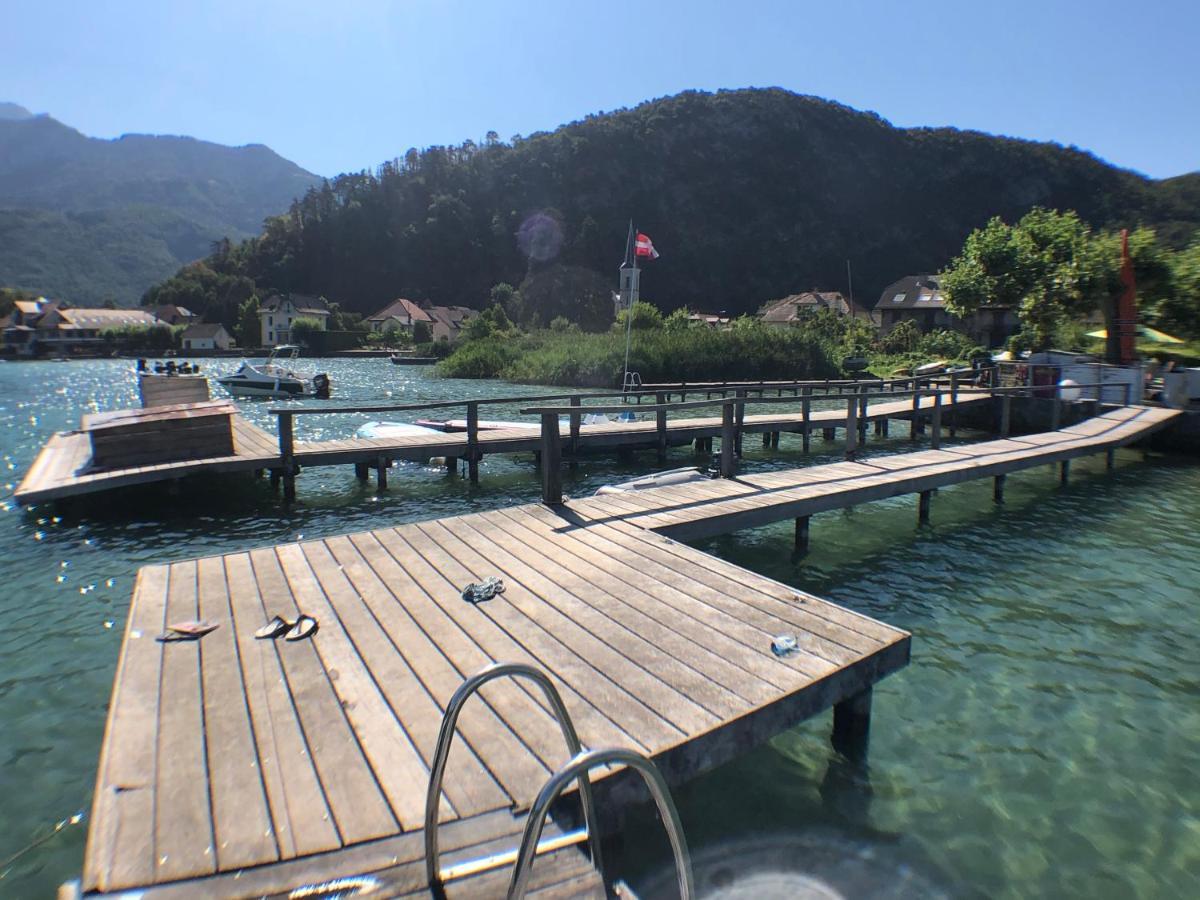 Studio Les Pieds Dans L'Eau Au Bord Du Lac D'Annecy Duingt Buitenkant foto