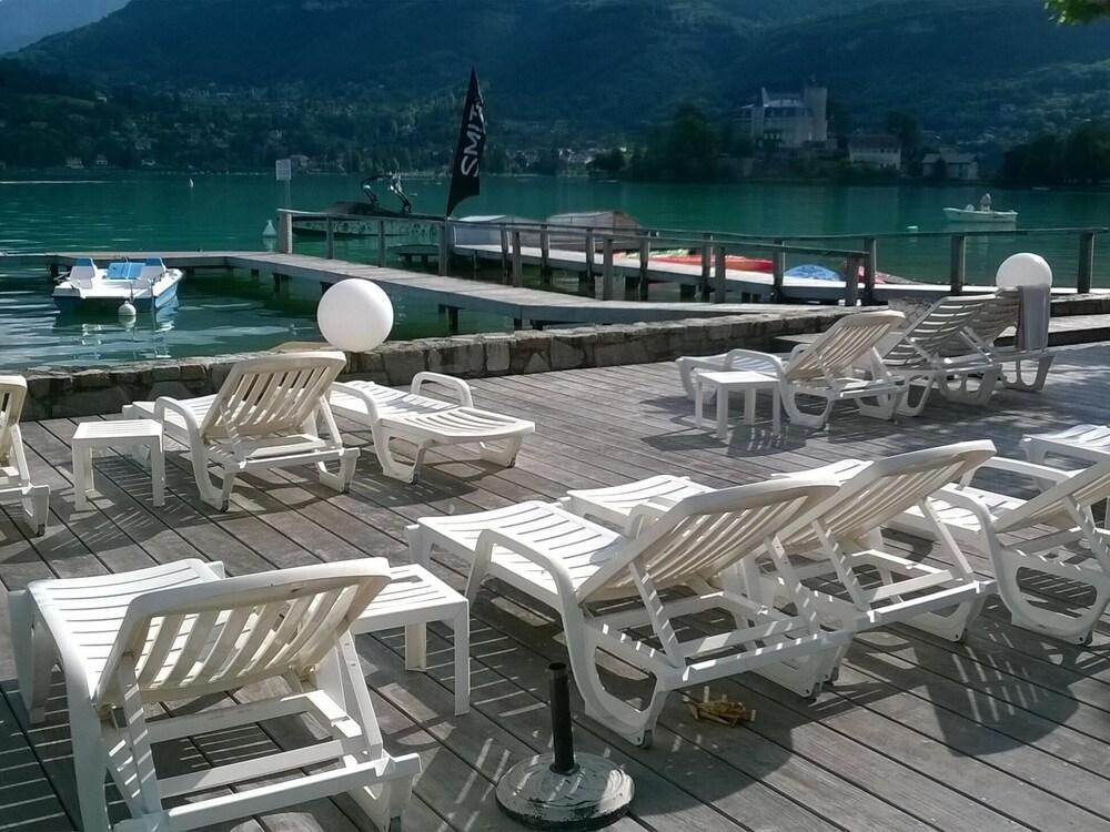 Studio Les Pieds Dans L'Eau Au Bord Du Lac D'Annecy Duingt Buitenkant foto