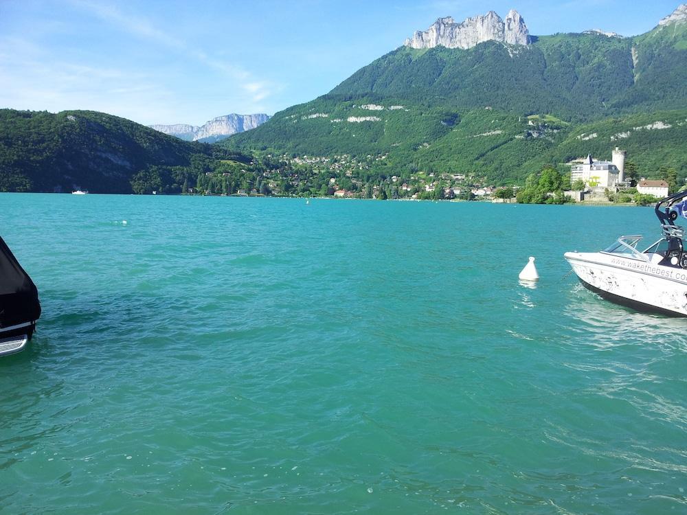 Studio Les Pieds Dans L'Eau Au Bord Du Lac D'Annecy Duingt Buitenkant foto