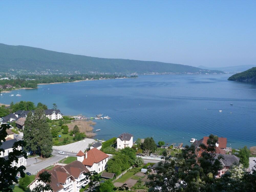 Studio Les Pieds Dans L'Eau Au Bord Du Lac D'Annecy Duingt Buitenkant foto