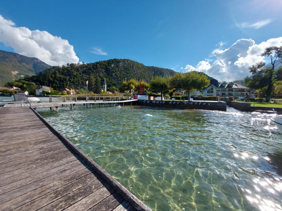 Studio Les Pieds Dans L'Eau Au Bord Du Lac D'Annecy Duingt Buitenkant foto