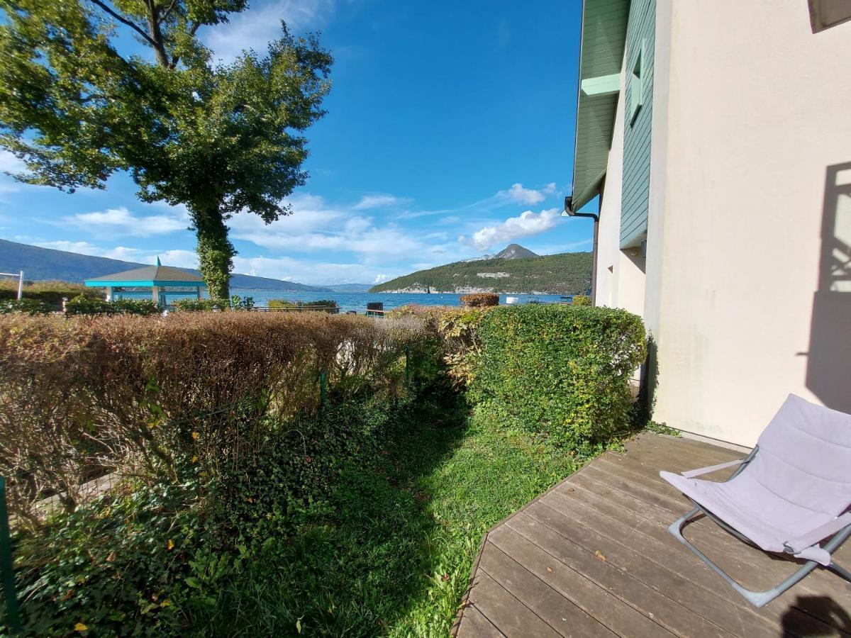 Studio Les Pieds Dans L'Eau Au Bord Du Lac D'Annecy Duingt Buitenkant foto