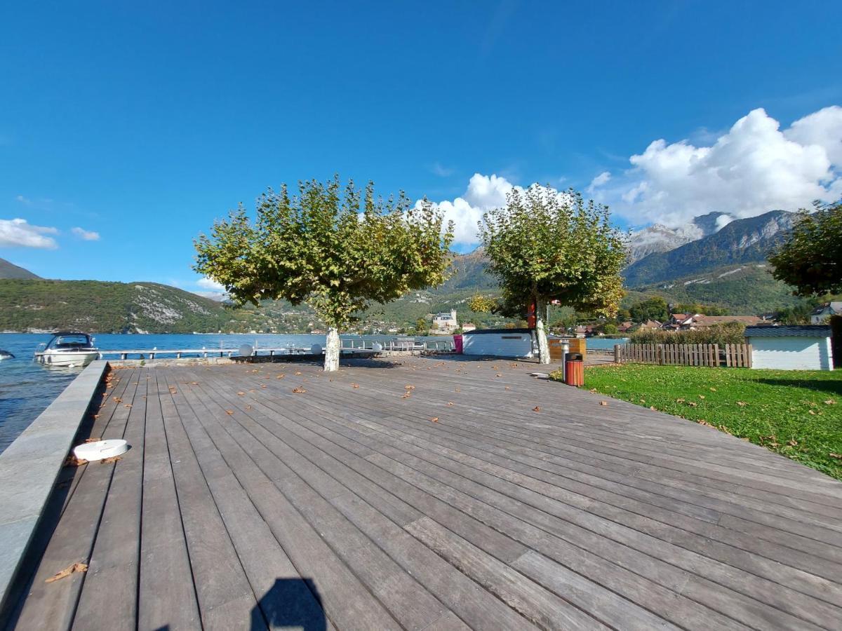 Studio Les Pieds Dans L'Eau Au Bord Du Lac D'Annecy Duingt Buitenkant foto