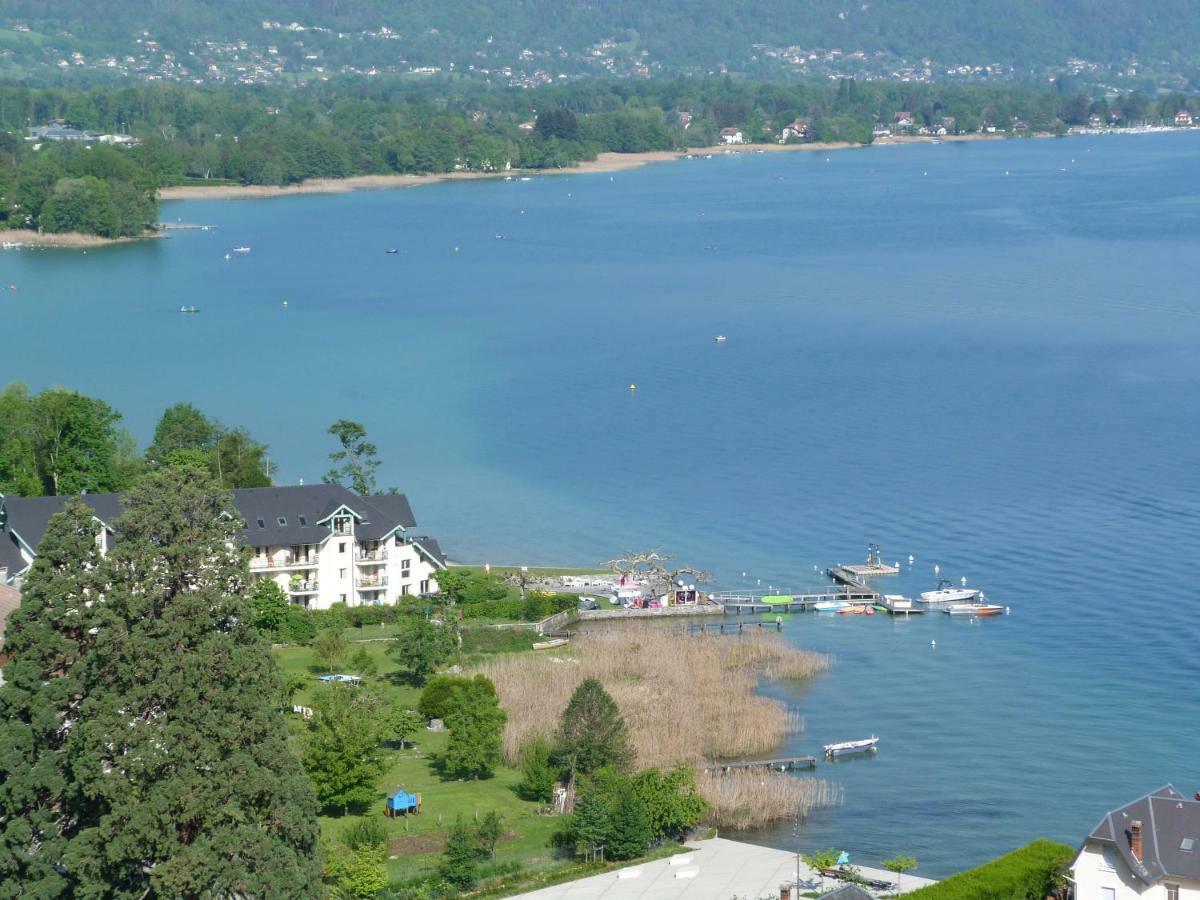 Studio Les Pieds Dans L'Eau Au Bord Du Lac D'Annecy Duingt Buitenkant foto